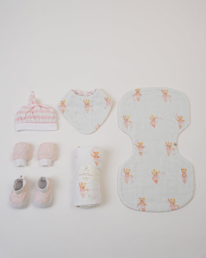 Baby Jalebi Newborn Essentials Gift Box Prima Ballerina Welcome Baby Box