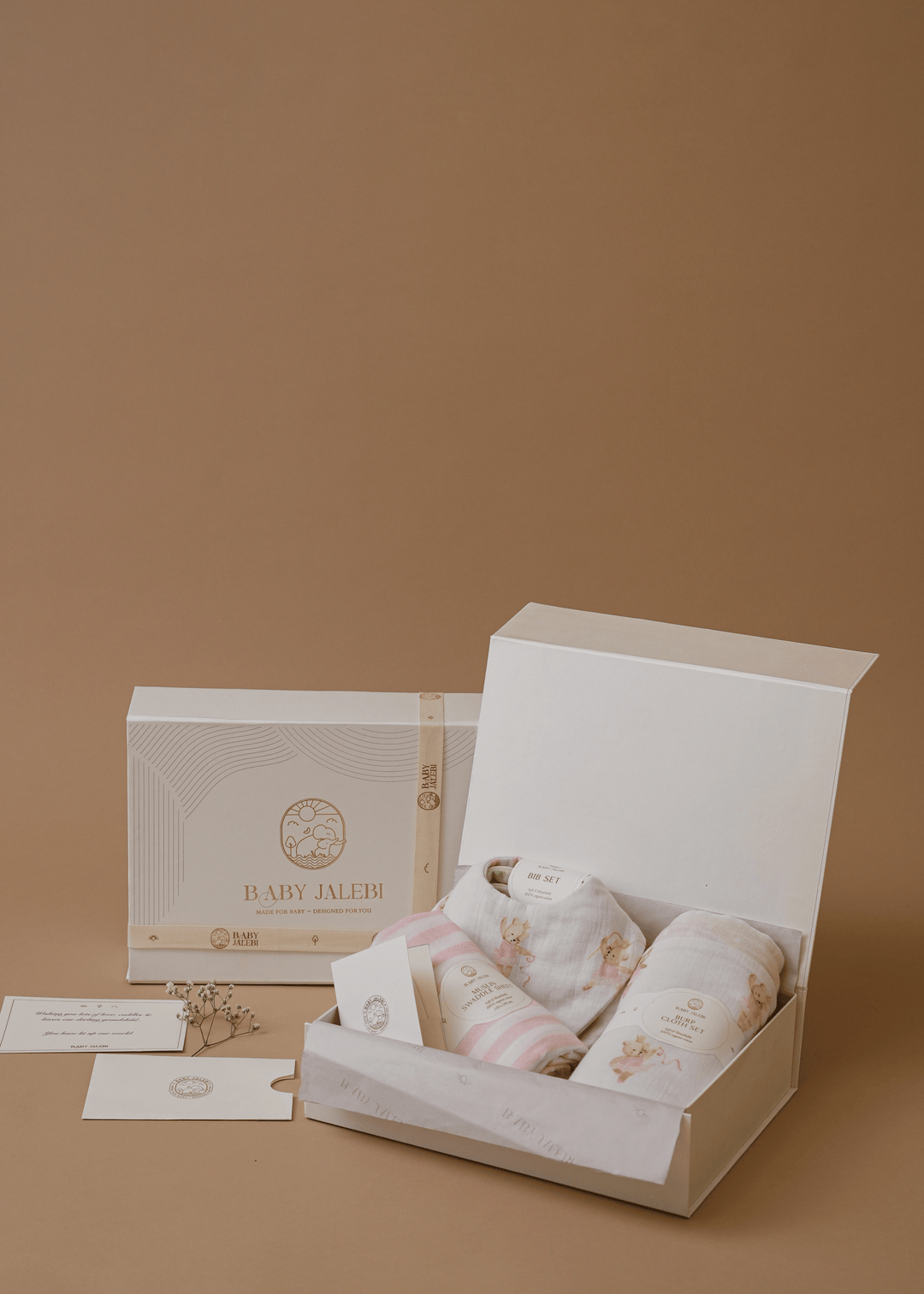 Baby Jalebi Newborn Essentials Gift Box Prima Bear Essentials Gift Box