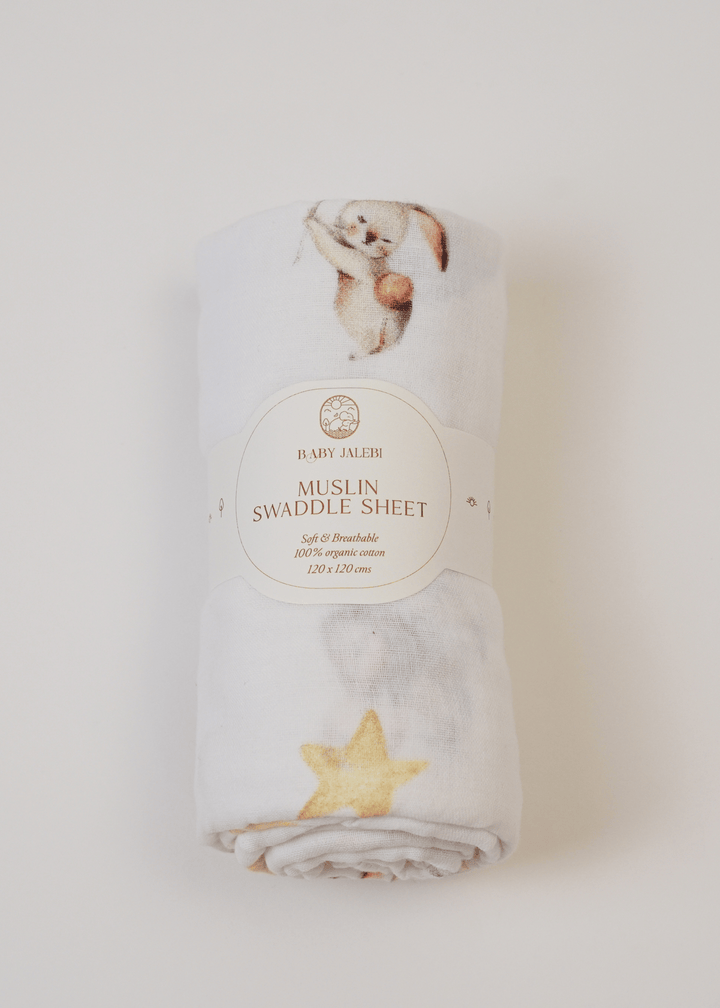 Baby Jalebi Newborn Essentials Gift Box Up in the Clouds Welcome Baby Box