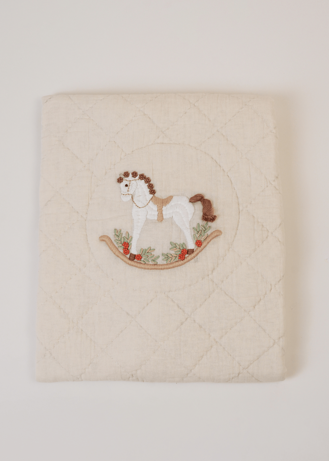Baby Jalebi Rocking Horse Cot Bedding Set