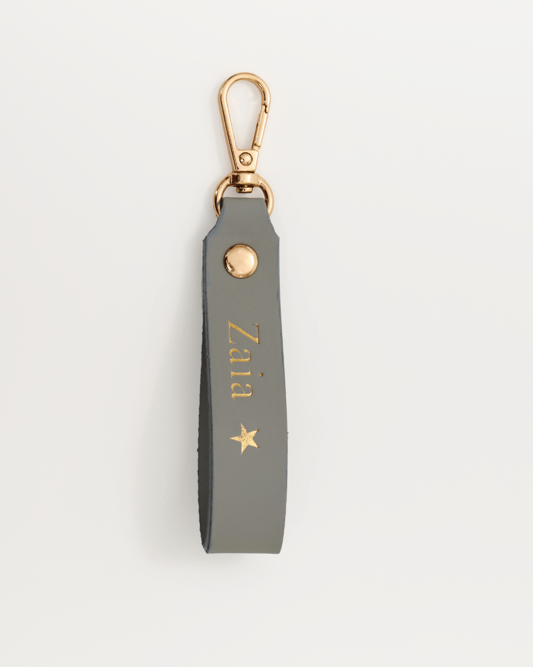 Baby Jalebi silver moon Personalised Keychain