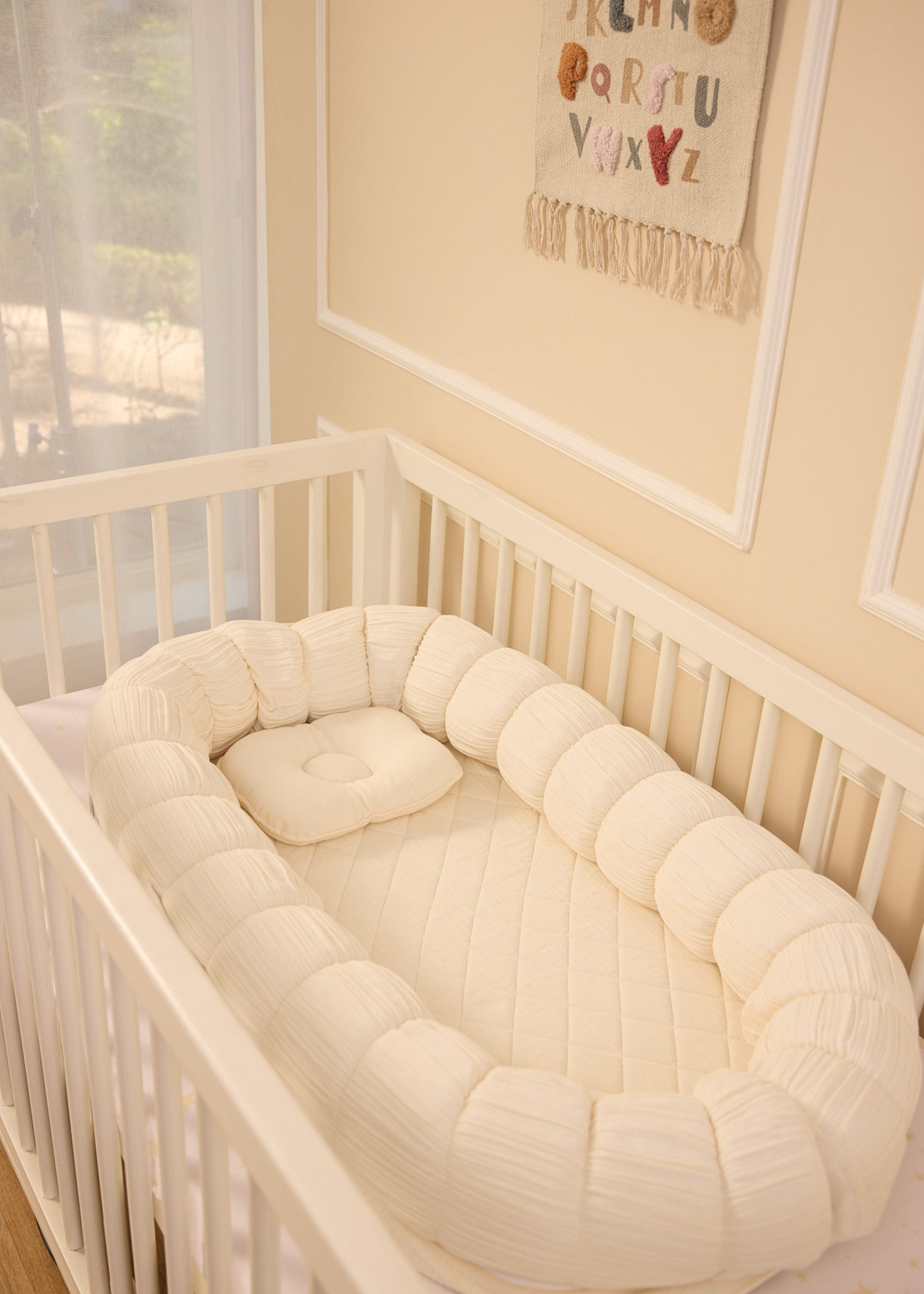 Baby Jalebi Sleep Cloud Blanket Combo The Cloud - Ecru Sleep Nest  + Luna Blanket