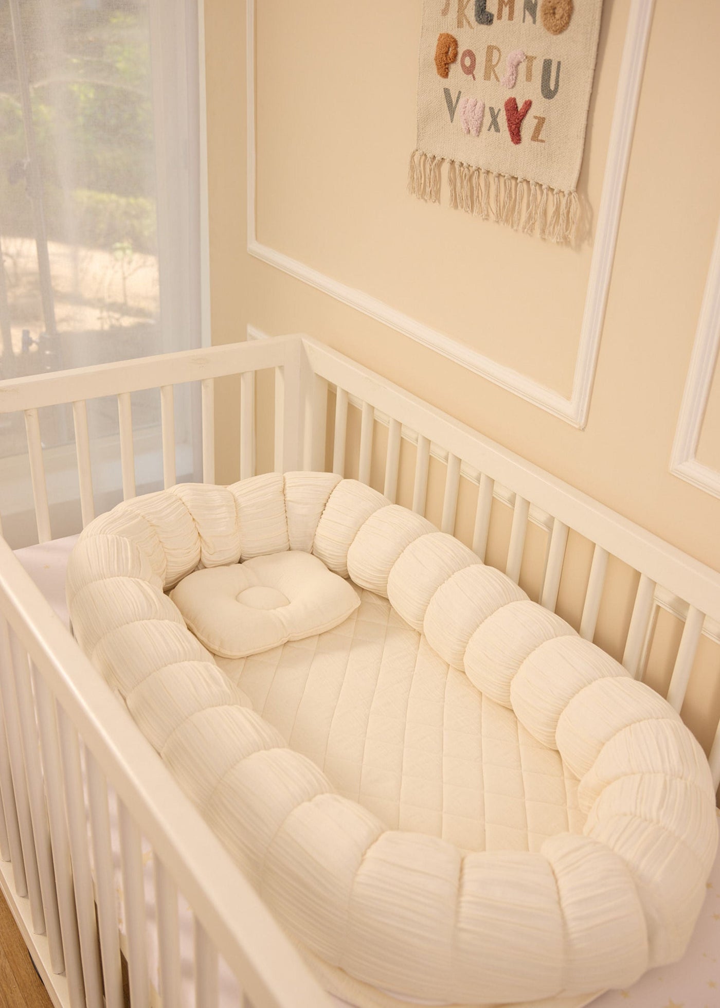 Baby Jalebi Sleep Cloud Blanket Combo The Cloud - Ecru Sleep Nest  + Luna Blanket