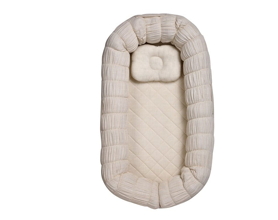 Baby Jalebi Sleep Cloud Blanket Combo The Cloud - Ecru Sleep Nest  + Luna Blanket