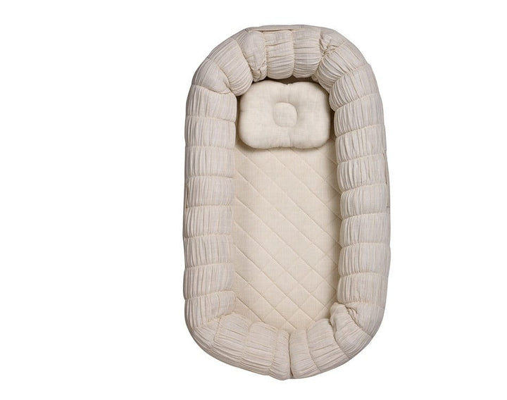 Baby Jalebi Sleep Cloud Blanket Combo The Cloud - Ecru Sleep Nest  + Luna Blanket