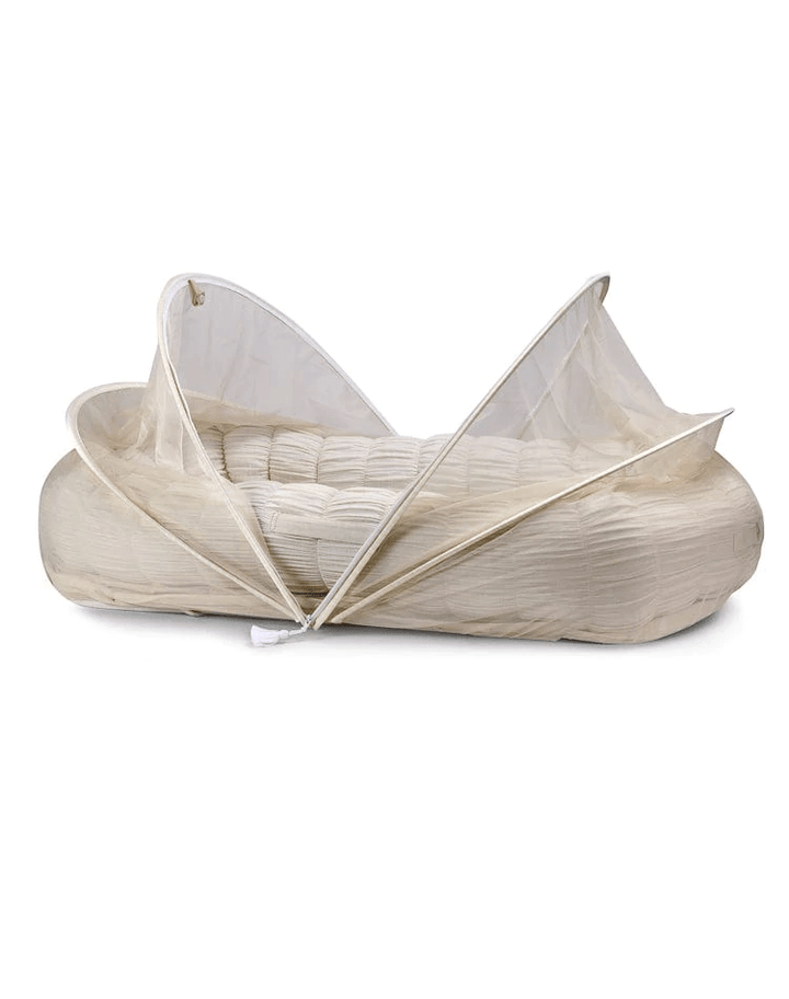 Baby Jalebi Sleep Cloud Blanket Combo The Cloud - Ecru Sleep Nest  + Luna Blanket