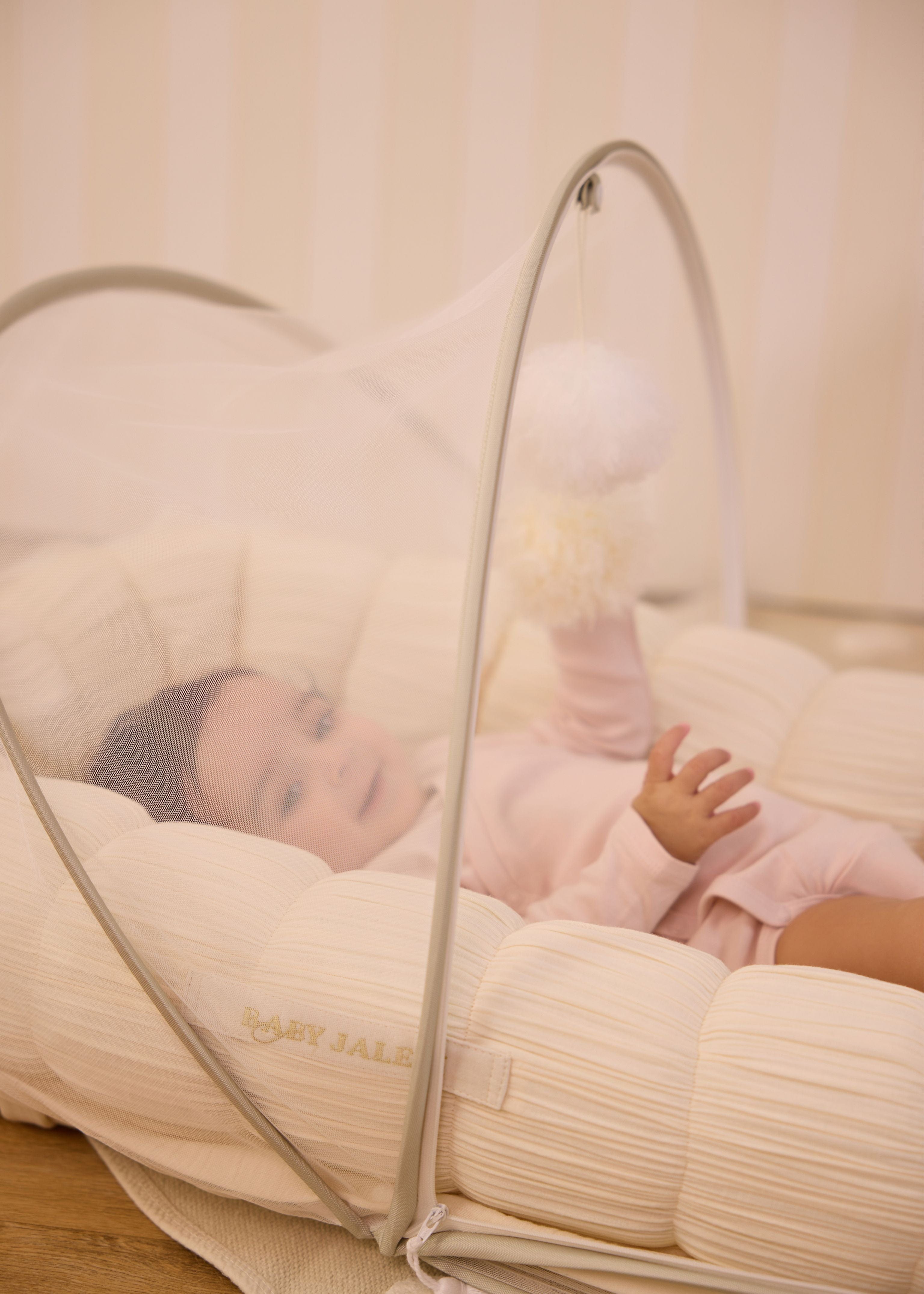 Baby Jalebi Sleep Cloud Blanket Combo The Cloud - Ecru Sleep Nest  + Luna Blanket