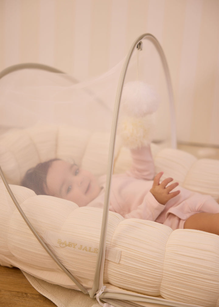 Baby Jalebi Sleep Cloud Blanket Combo The Cloud - Ecru Sleep Nest  + Luna Blanket
