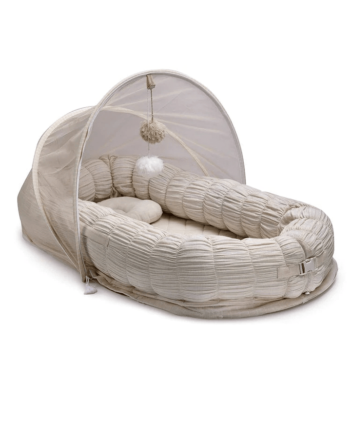 Baby Jalebi Sleep Cloud Blanket Combo The Cloud - Ecru Sleep Nest  + Luna Blanket