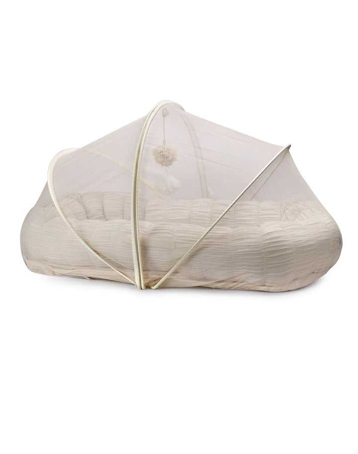 Baby Jalebi Sleep Cloud Blanket Combo The Cloud - Ecru Sleep Nest  + Luna Blanket