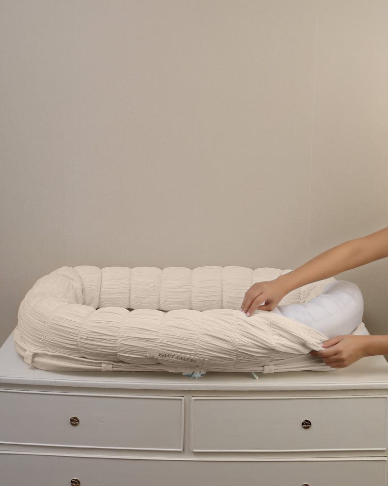 Baby Jalebi Sleep Cloud Cover Ecru Beige The Cloud - Cover Only