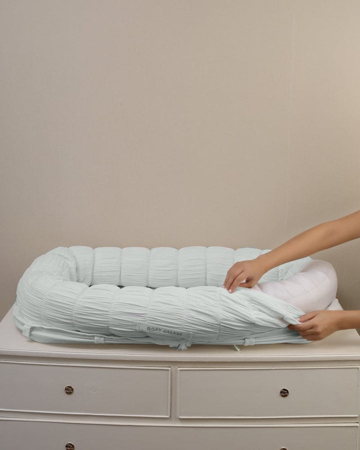 Baby Jalebi Sleep Cloud Cover Mint Aqua The Cloud - Cover Only