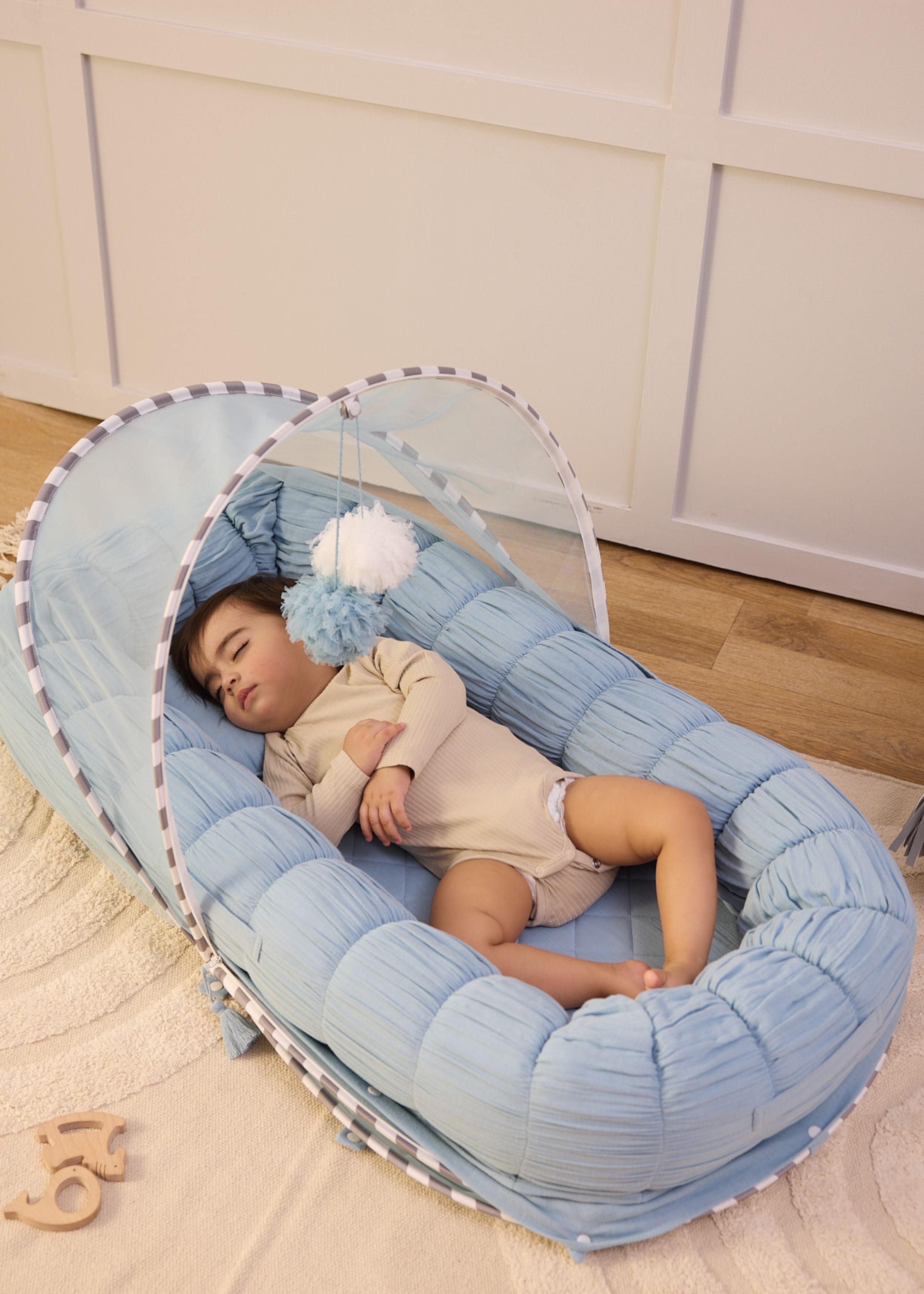 Baby Jalebi Sleep Cloud Nest The Cloud - Blue