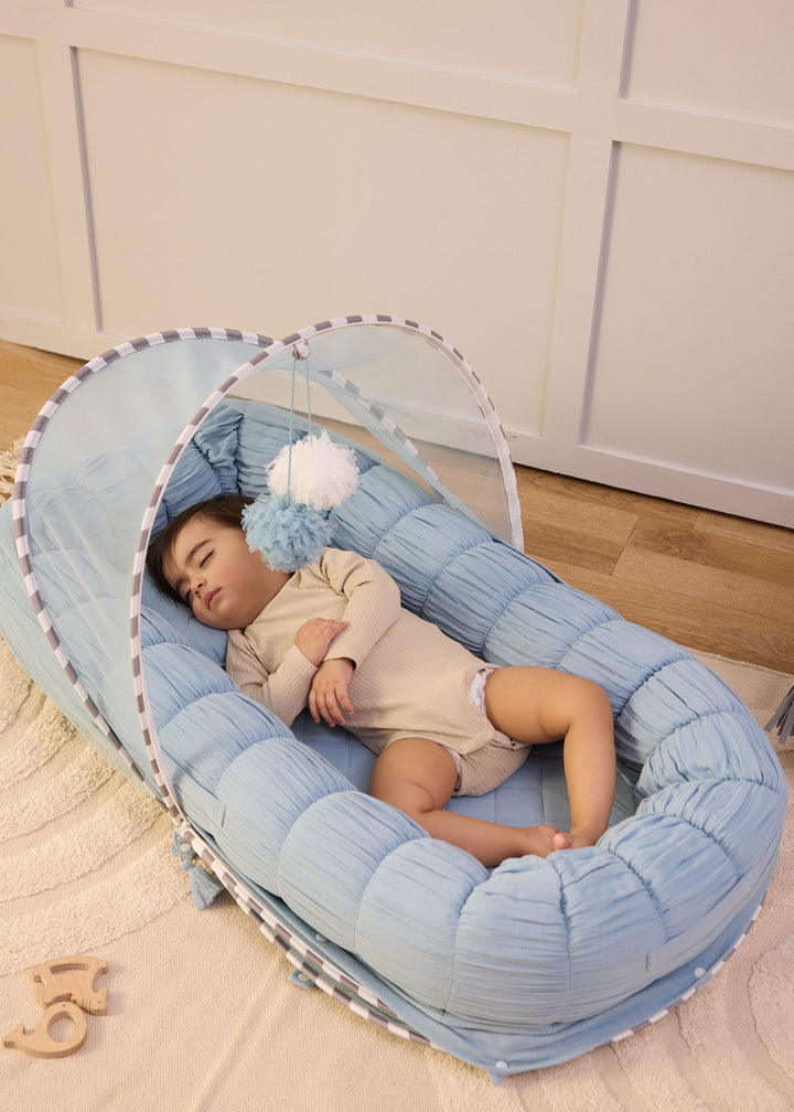 Baby Jalebi Sleep Cloud Nest The Cloud - Blue