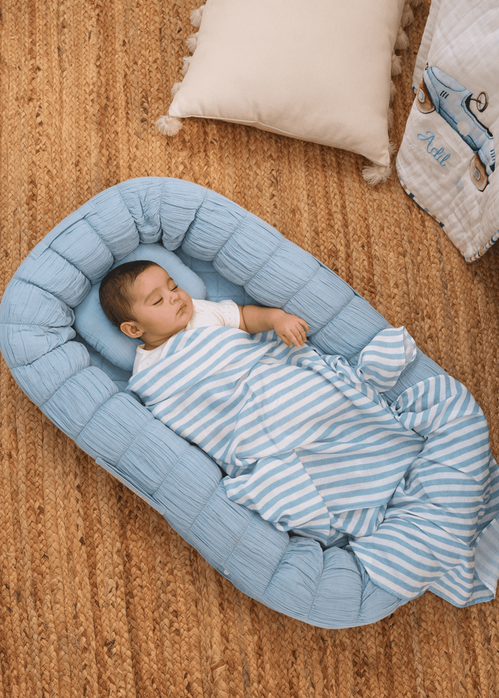 Baby Jalebi Sleep Cloud Nest The Cloud - Blue