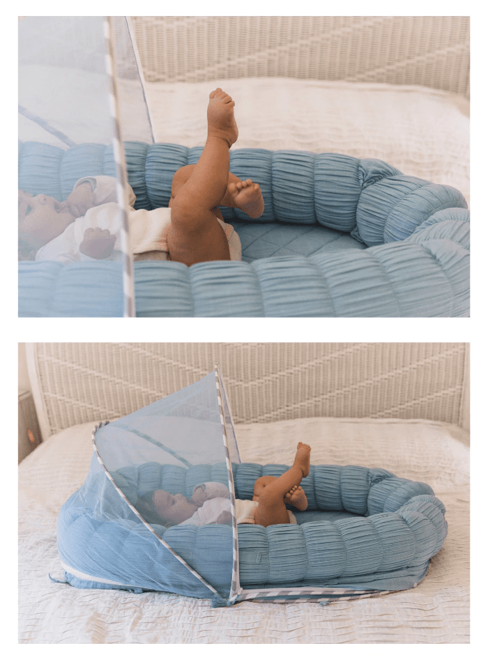 Baby Jalebi Sleep Cloud Nest The Cloud - Blue