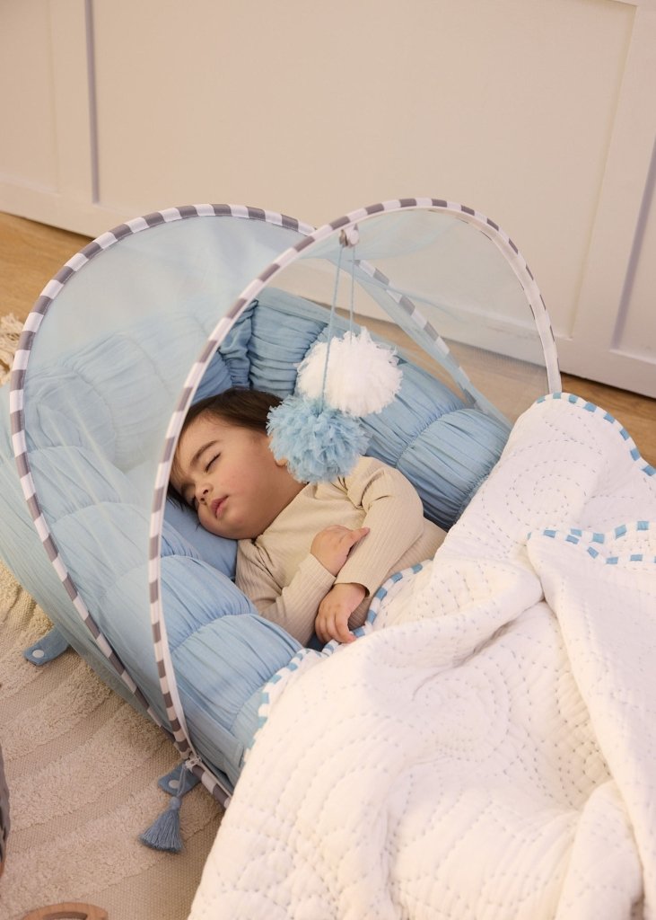 Baby Blanket Best Baby Nest For Co Sleeping Blue Cloud Roadster
