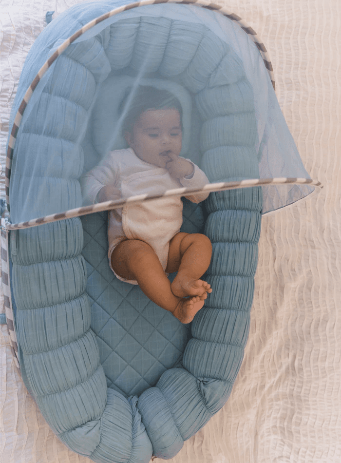 Baby Jalebi Sleep Cloud Nest The Cloud - Blue