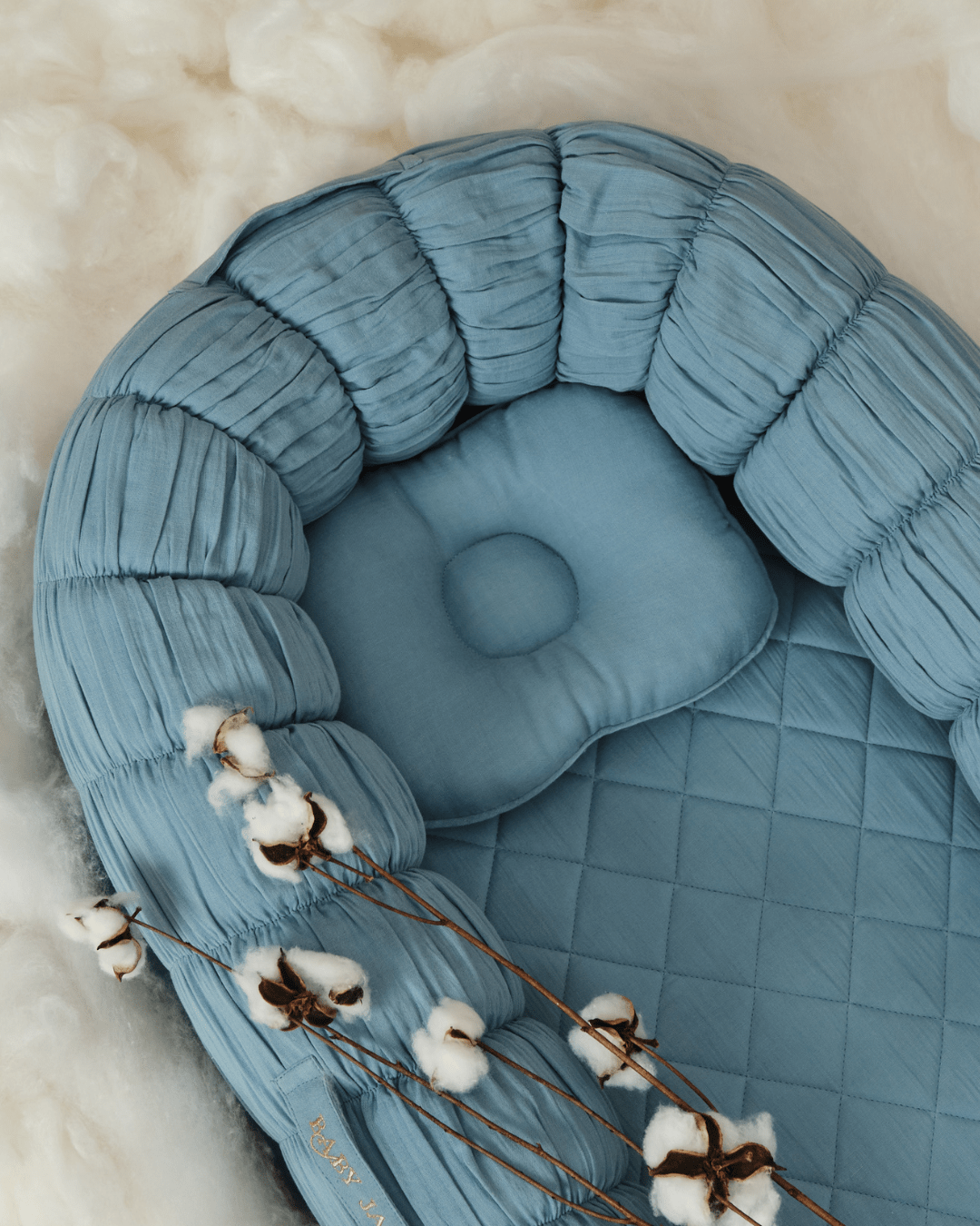 Baby Jalebi Sleep Cloud Nest The Cloud - Blue