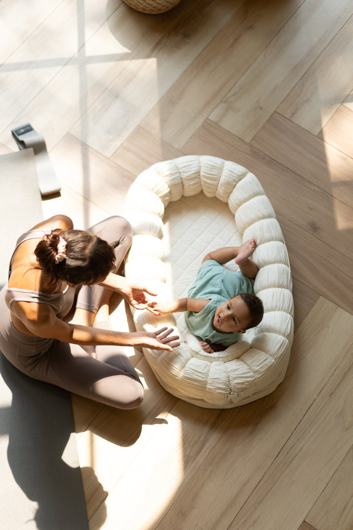 Baby Jalebi Sleep Cloud Nest The Cloud - Ecru
