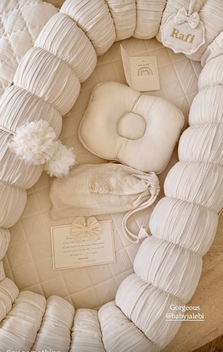 Baby Jalebi Sleep Cloud Nest The Cloud - Ecru
