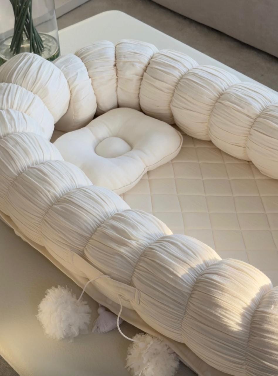 Baby Jalebi Sleep Cloud Nest The Cloud - Ecru