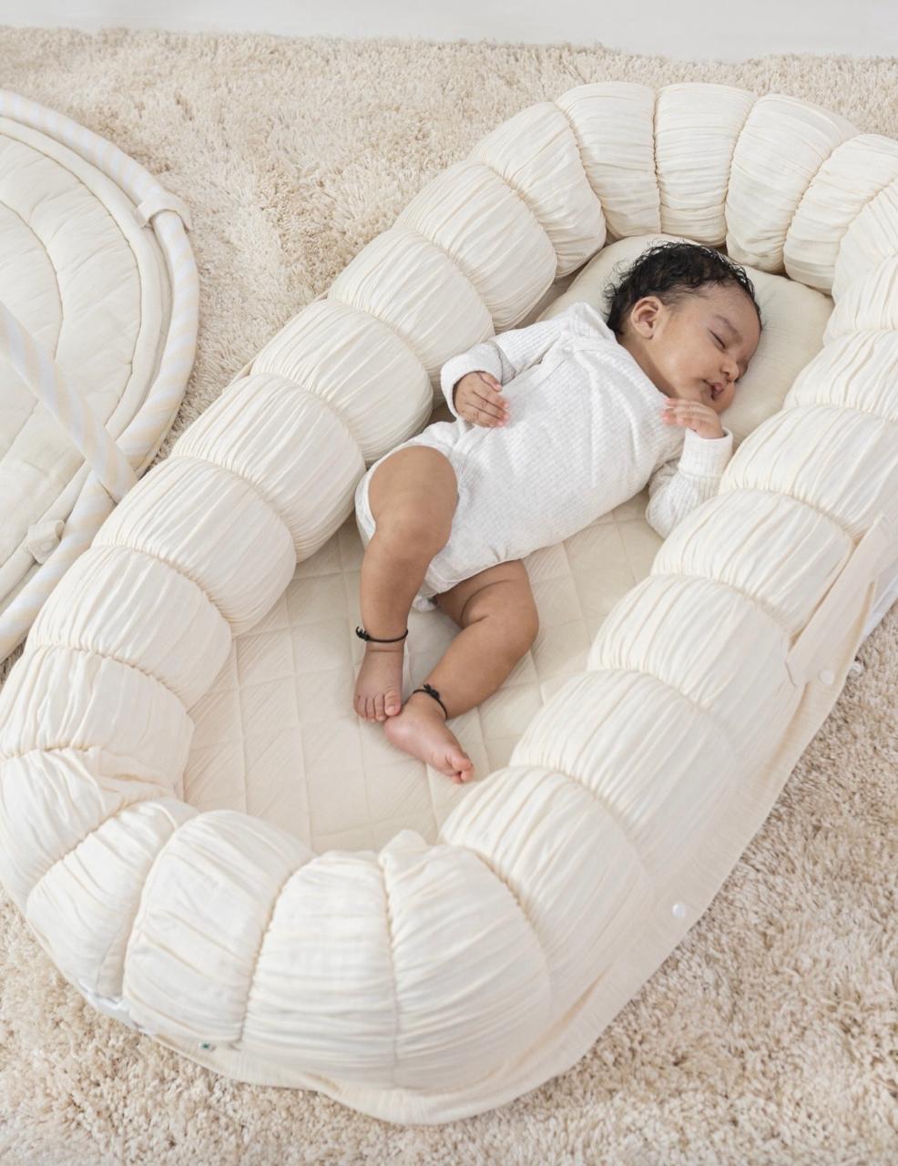 Baby Jalebi Sleep Cloud Nest The Cloud - Ecru