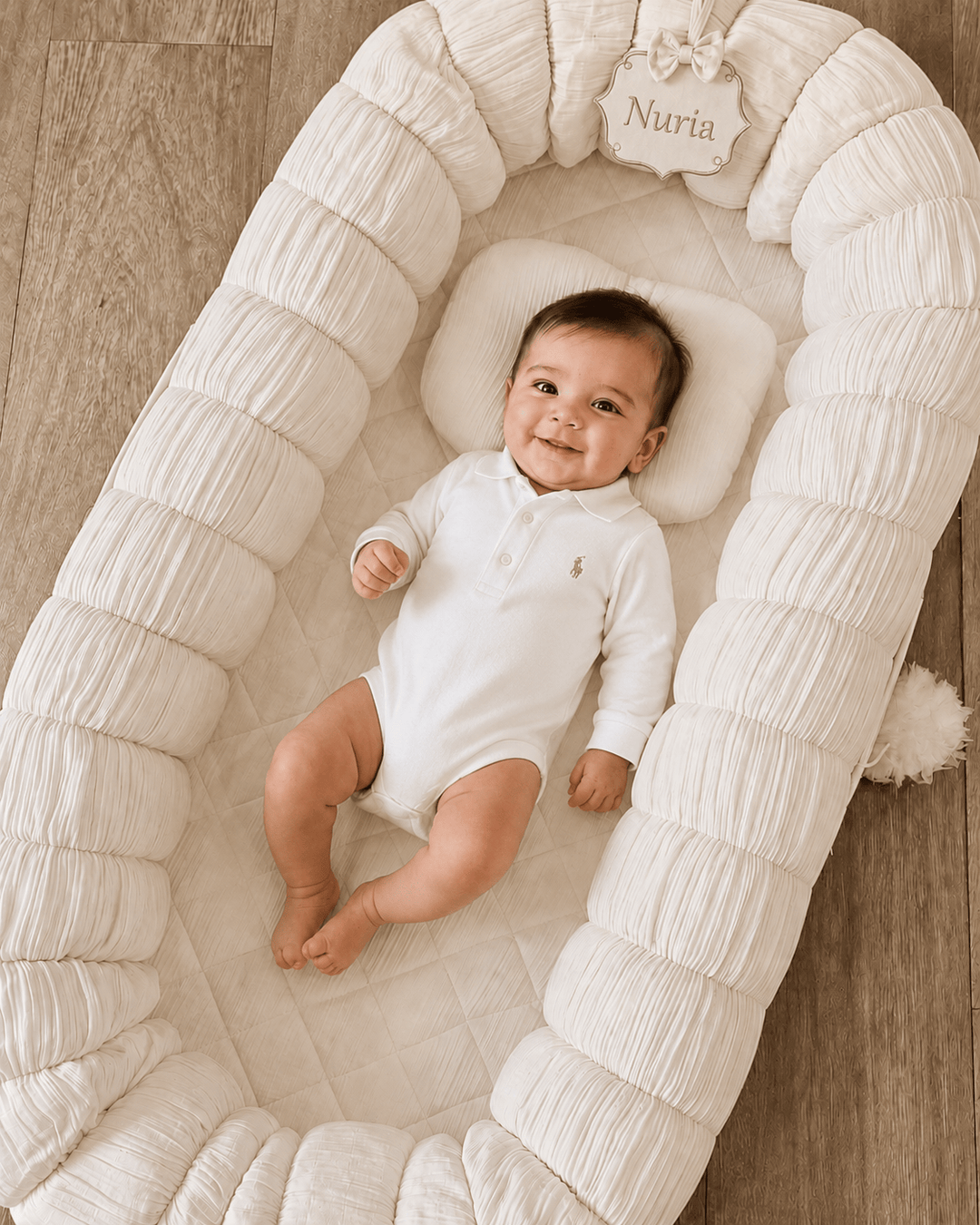 Baby Jalebi Sleep Cloud Nest The Cloud - Ecru