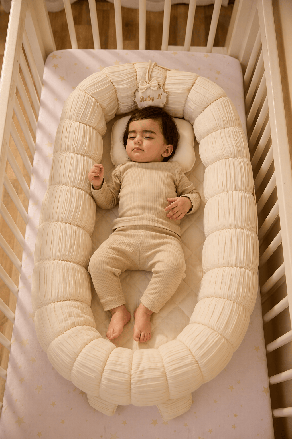 Baby Jalebi Sleep Cloud Nest The Cloud - Ecru