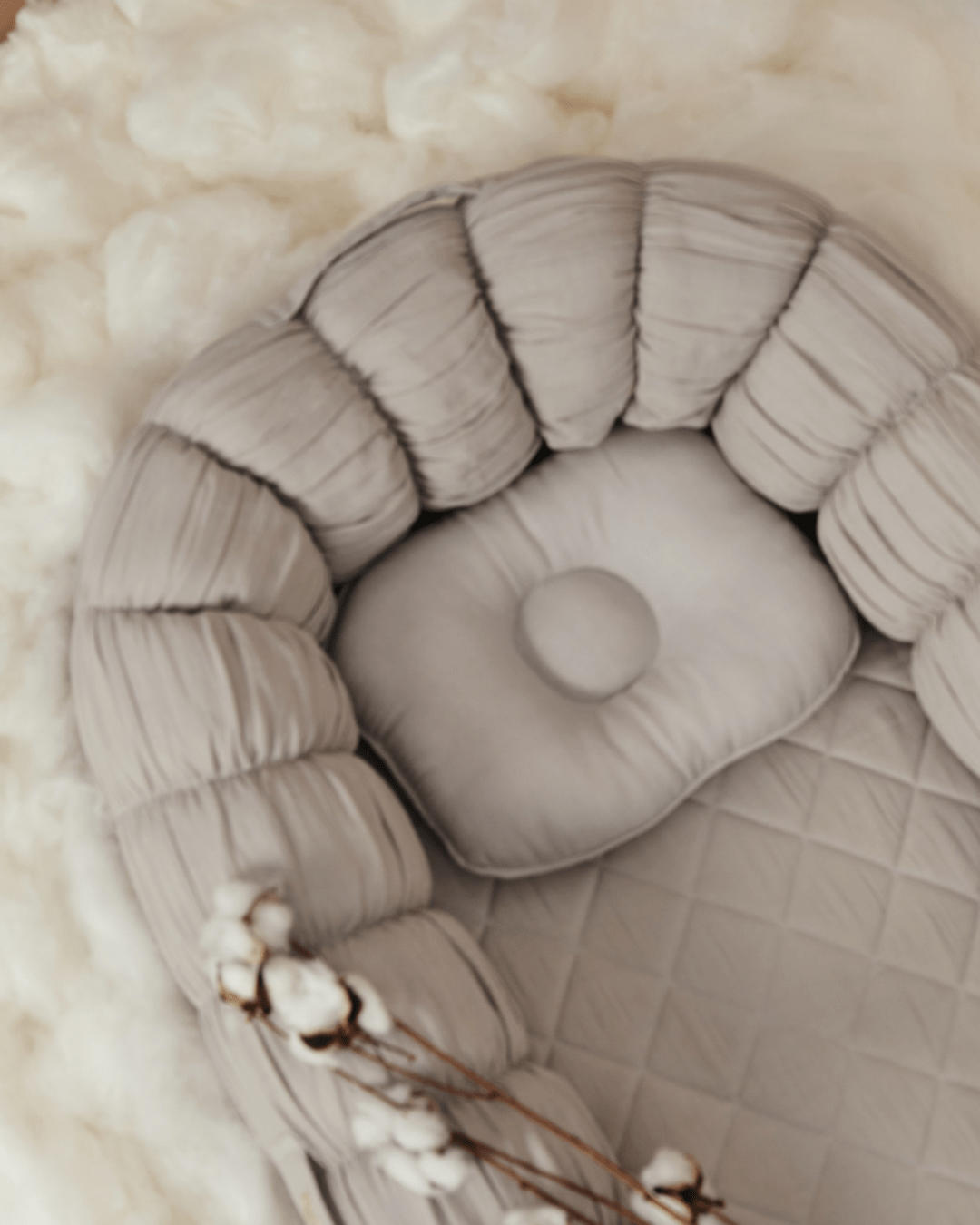 Baby Jalebi Sleep Cloud Nest The Cloud - Grey