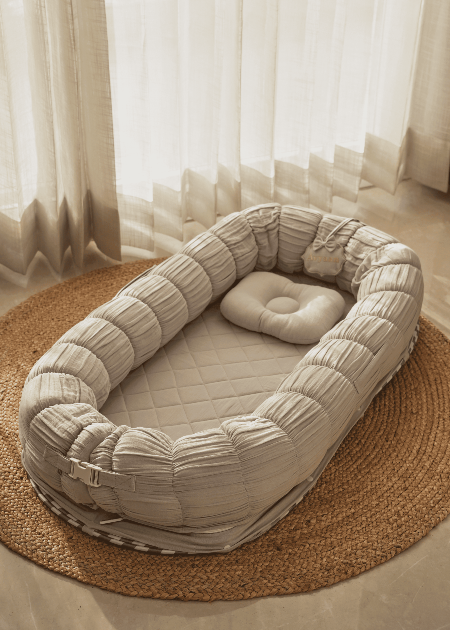 Baby Jalebi Sleep Cloud Nest The Cloud - Grey