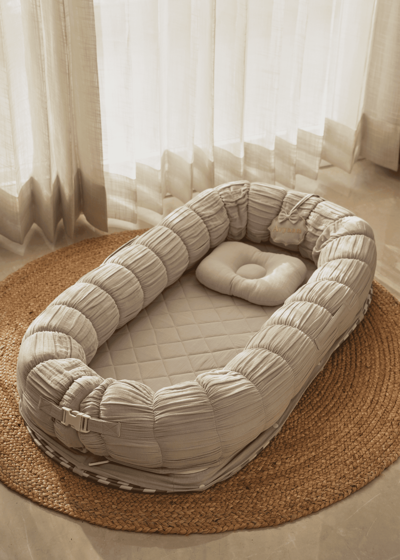 Baby Jalebi Sleep Cloud Nest The Cloud - Grey
