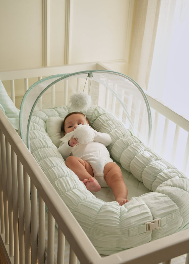 Baby Jalebi Sleep Cloud Nest The Cloud - Mint