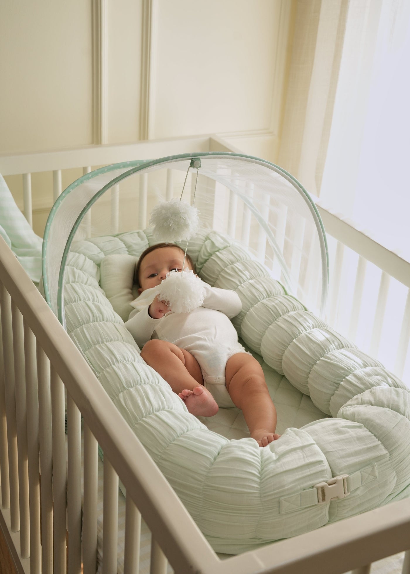 Baby Jalebi Sleep Cloud Nest The Cloud - Mint