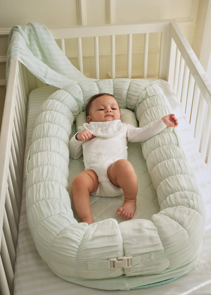 Baby Jalebi Sleep Cloud Nest The Cloud - Mint
