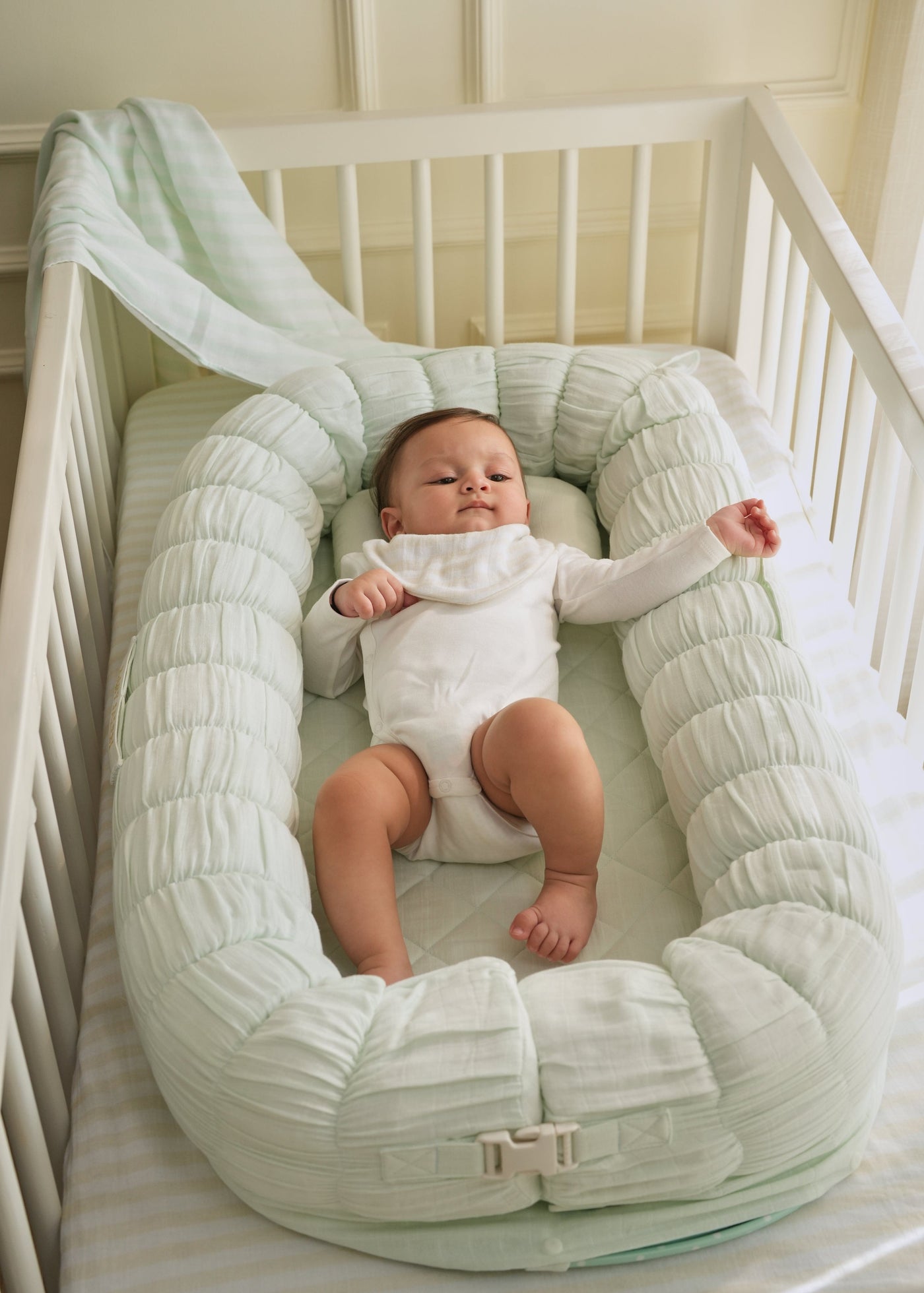 Baby Jalebi Sleep Cloud Nest The Cloud - Mint