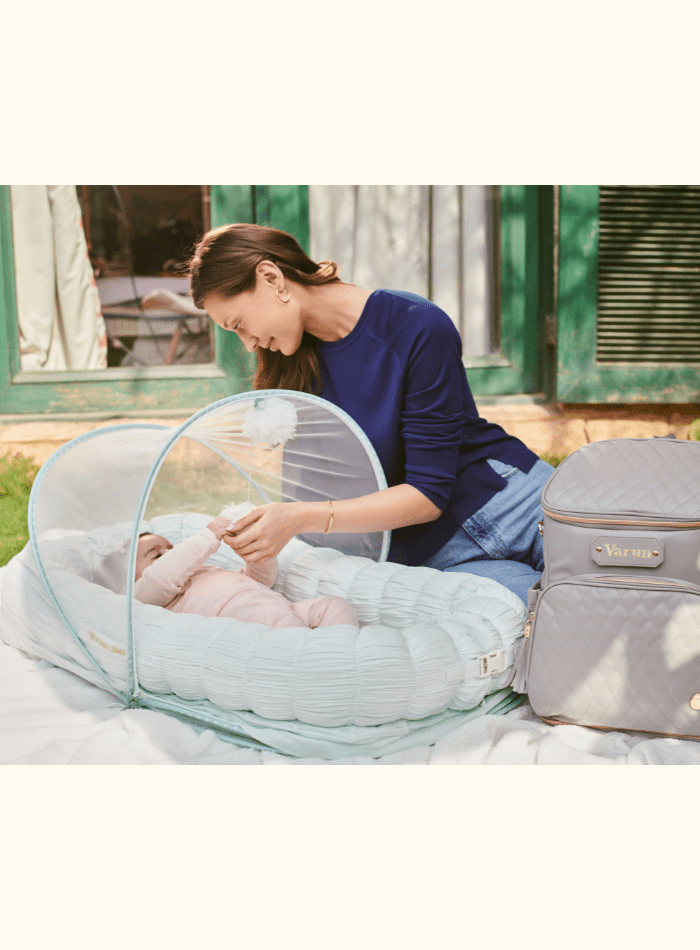Baby Jalebi Sleep Cloud Nest The Cloud - Mint