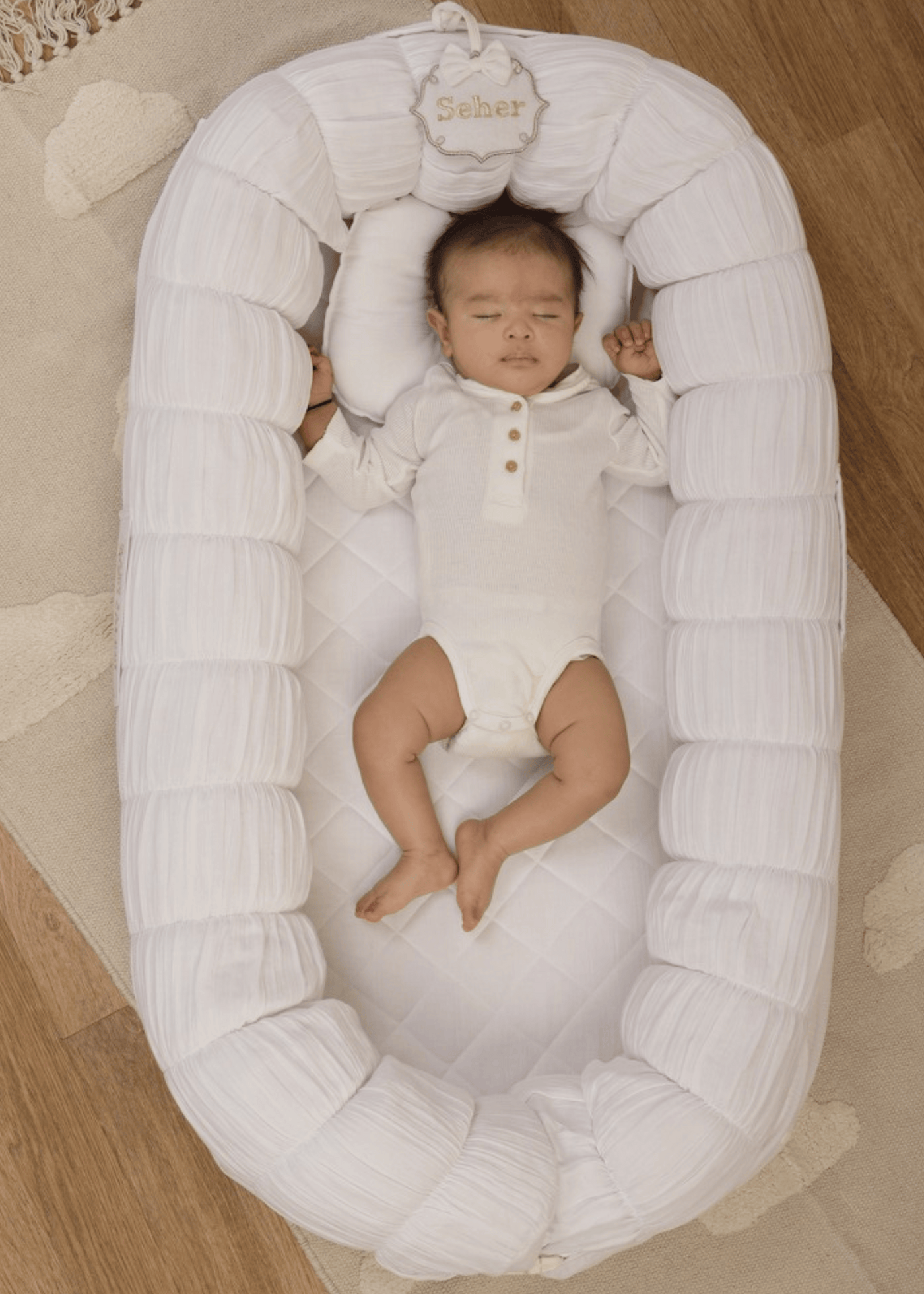 Baby Jalebi Sleep Cloud Nest The Cloud - White