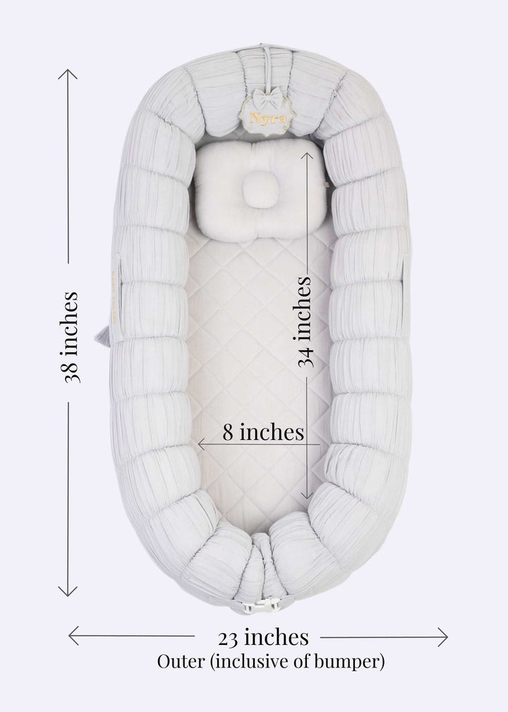 Baby Jalebi Sleep Cloud Nest The Cloud - White