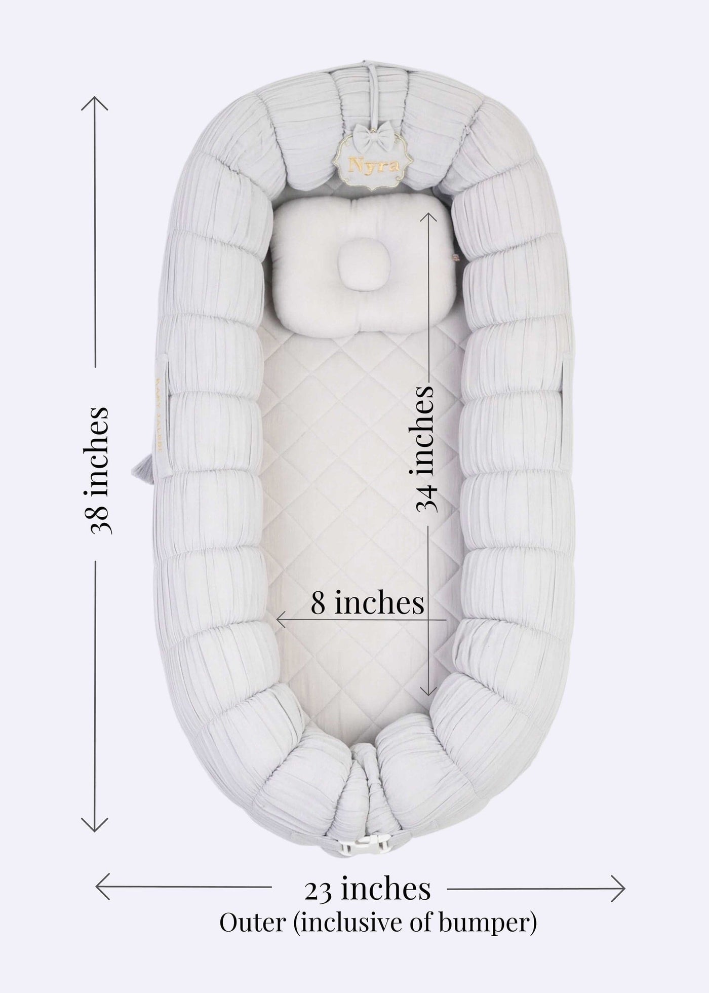Baby Jalebi Sleep Cloud Nest The Cloud - White