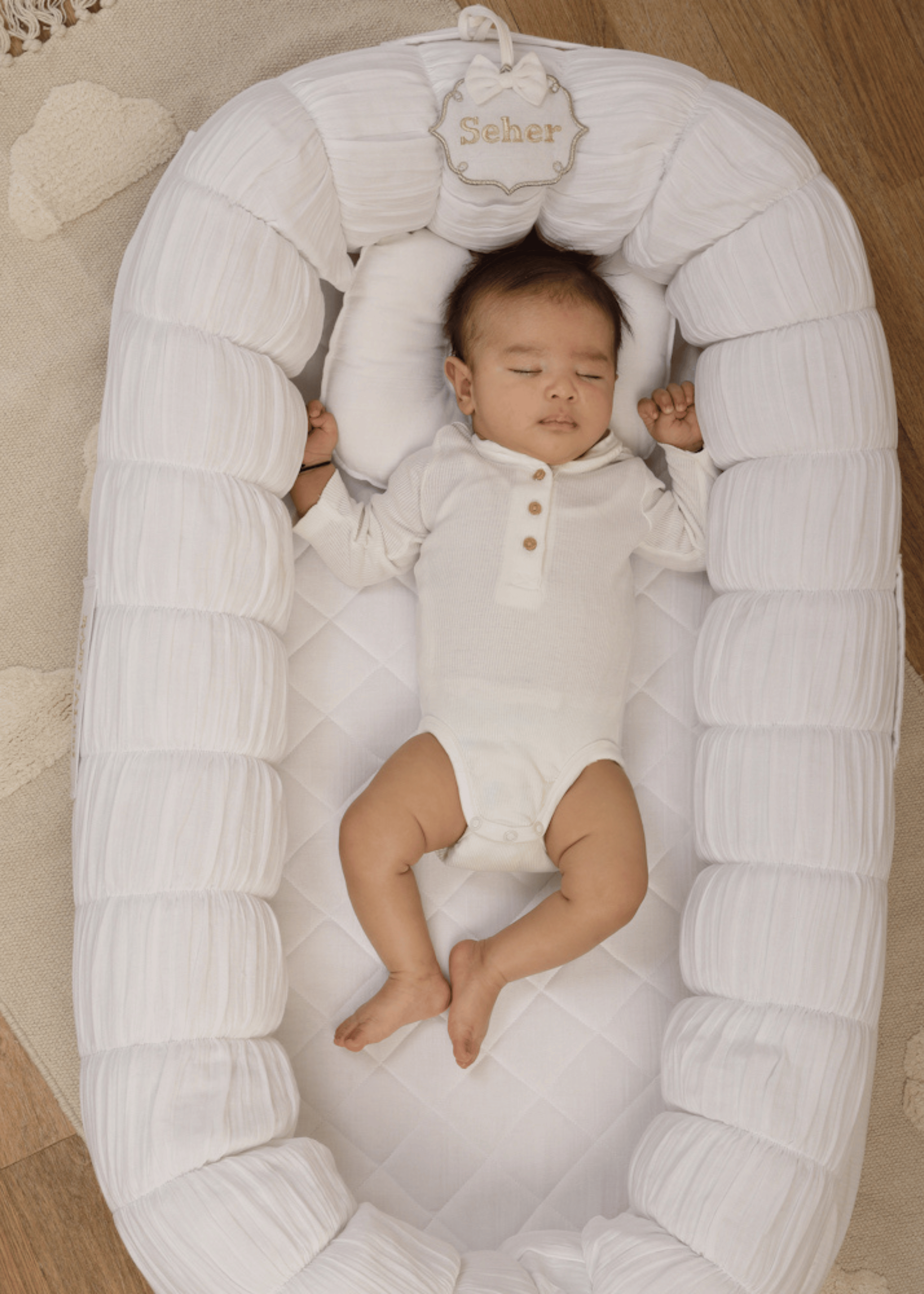 Baby Jalebi Sleep Cloud Nest The Cloud - White