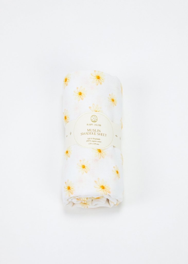 Arabesque Organic Muslin Swaddle Set of 2 - Baby Jalebi