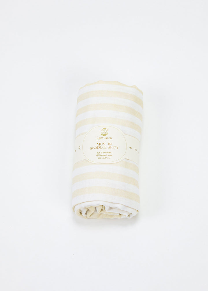 Baby Jalebi Swaddles Luna Organic Muslin Swaddle Set of 2