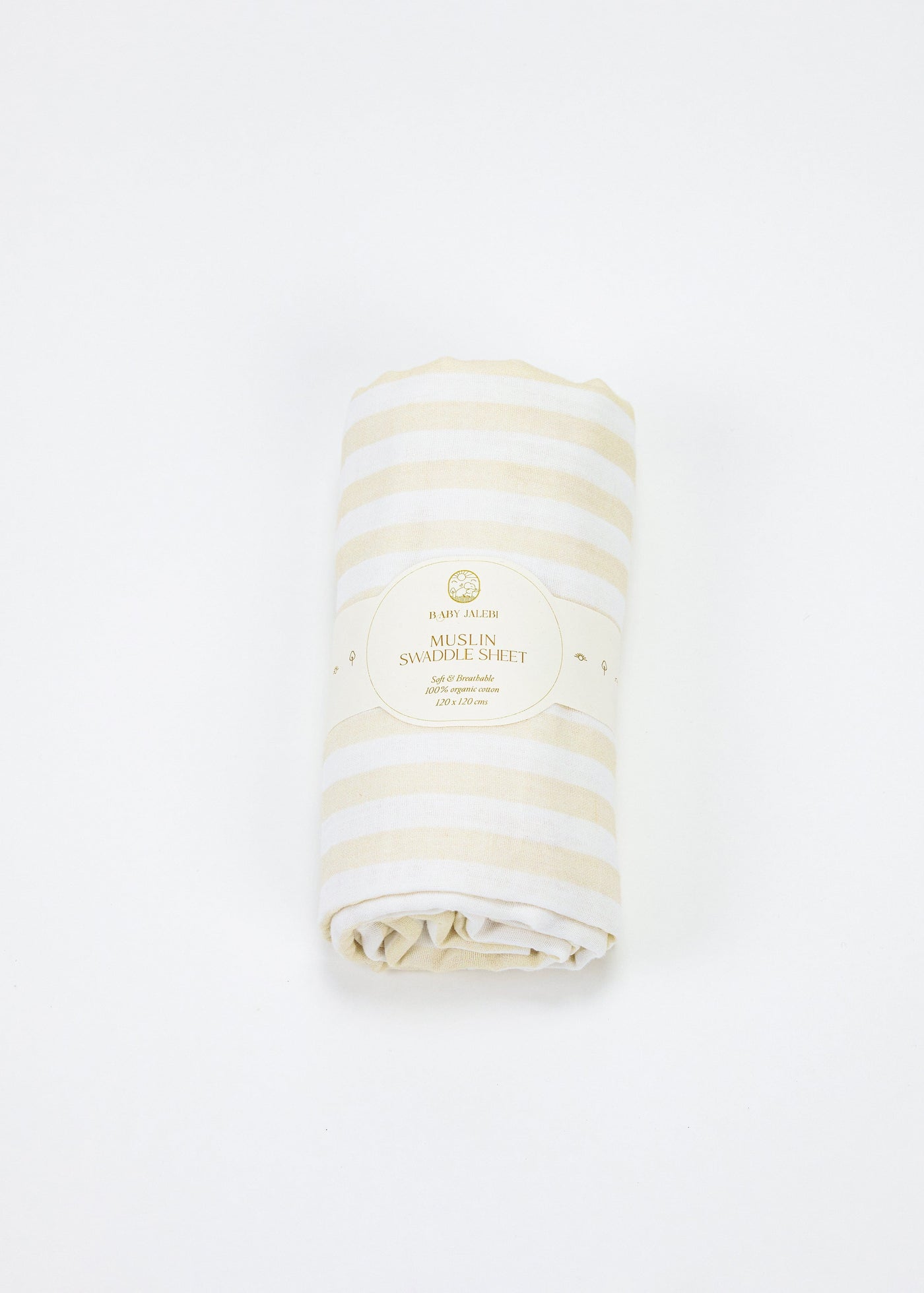 Baby Jalebi Swaddles Luna Organic Muslin Swaddle Set of 2