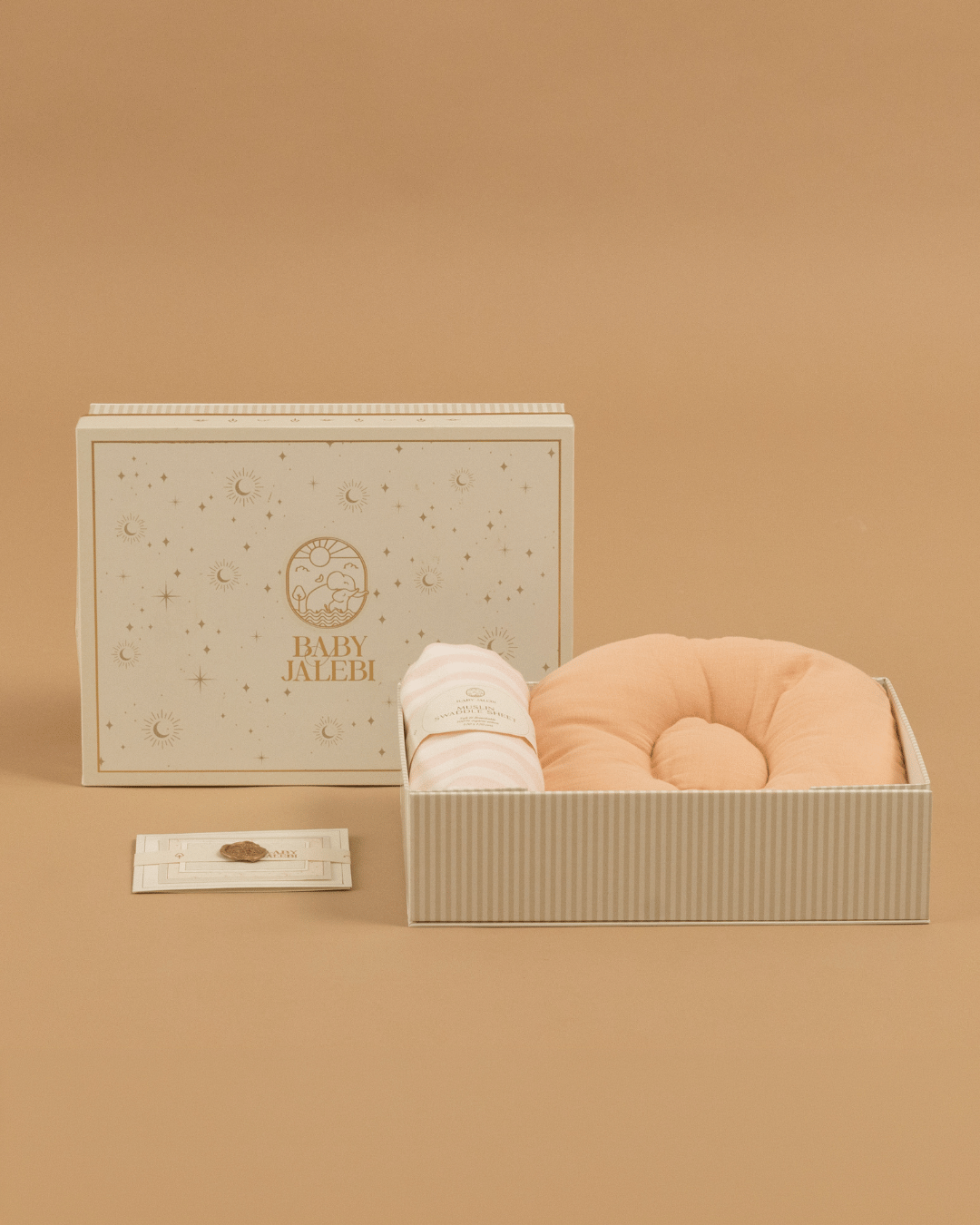 Baby Jalebi Swaddles Newborn Mini Gift Box - Pink