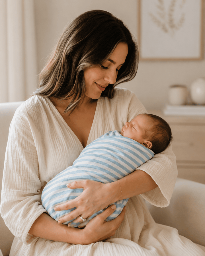 Baby Jalebi Swaddles Roadster Organic Muslin Swaddle Set of 2