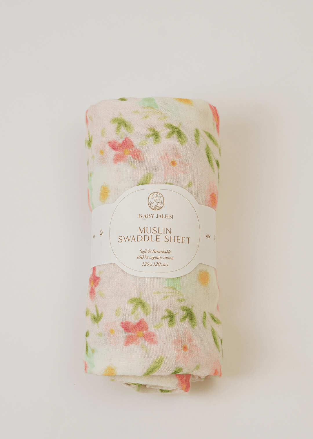 Baby Jalebi Swaddles Sayuri Organic Muslin Swaddle