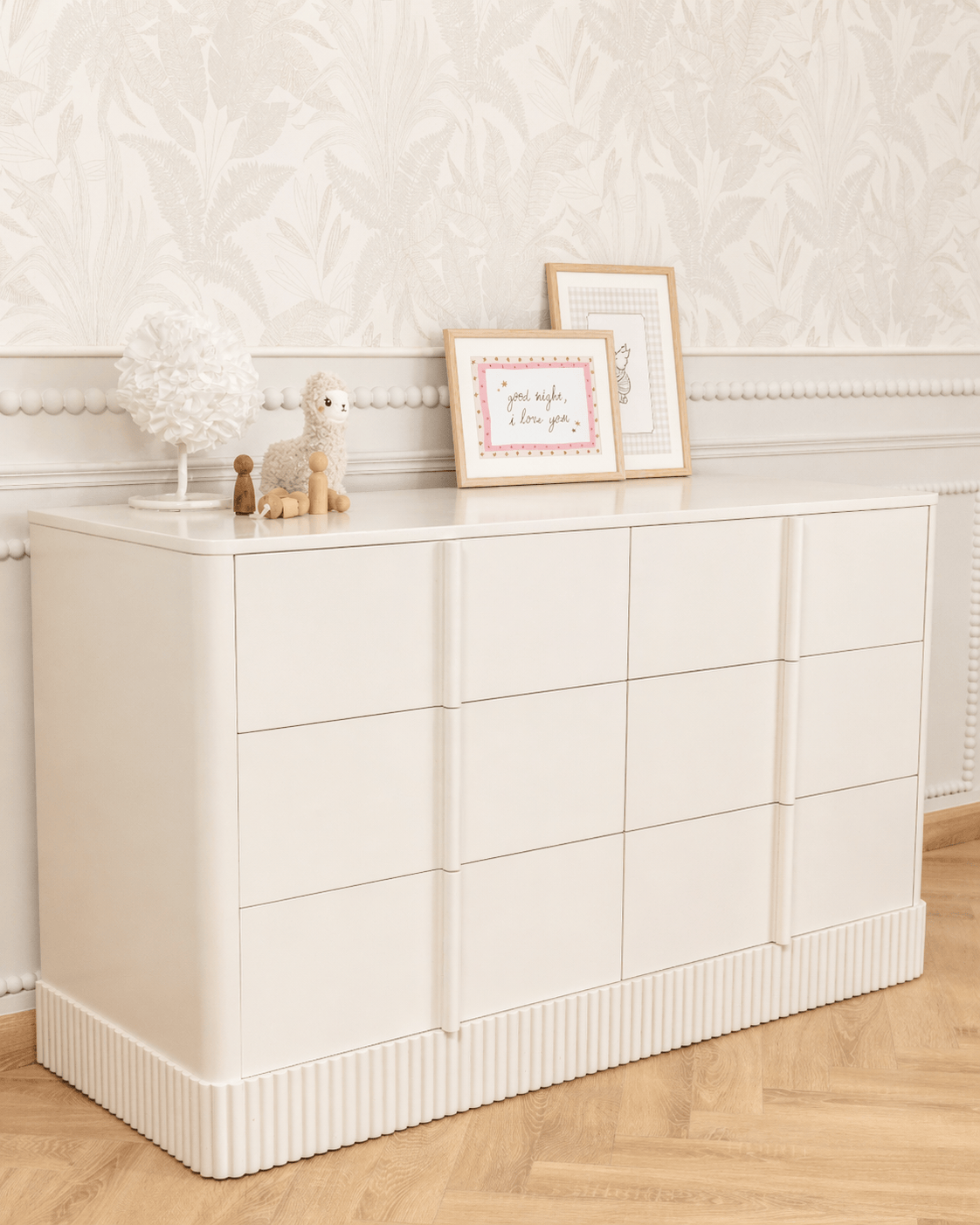 Baby Jalebi The Arcadia Changing Table & Dresser - White