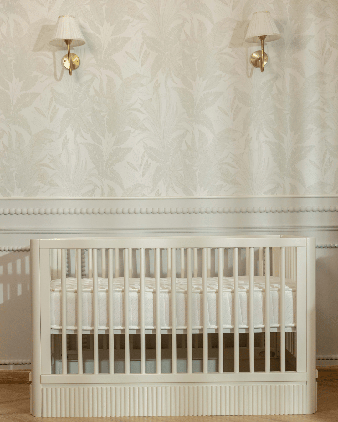 Baby Jalebi The Arcadia Crib - White