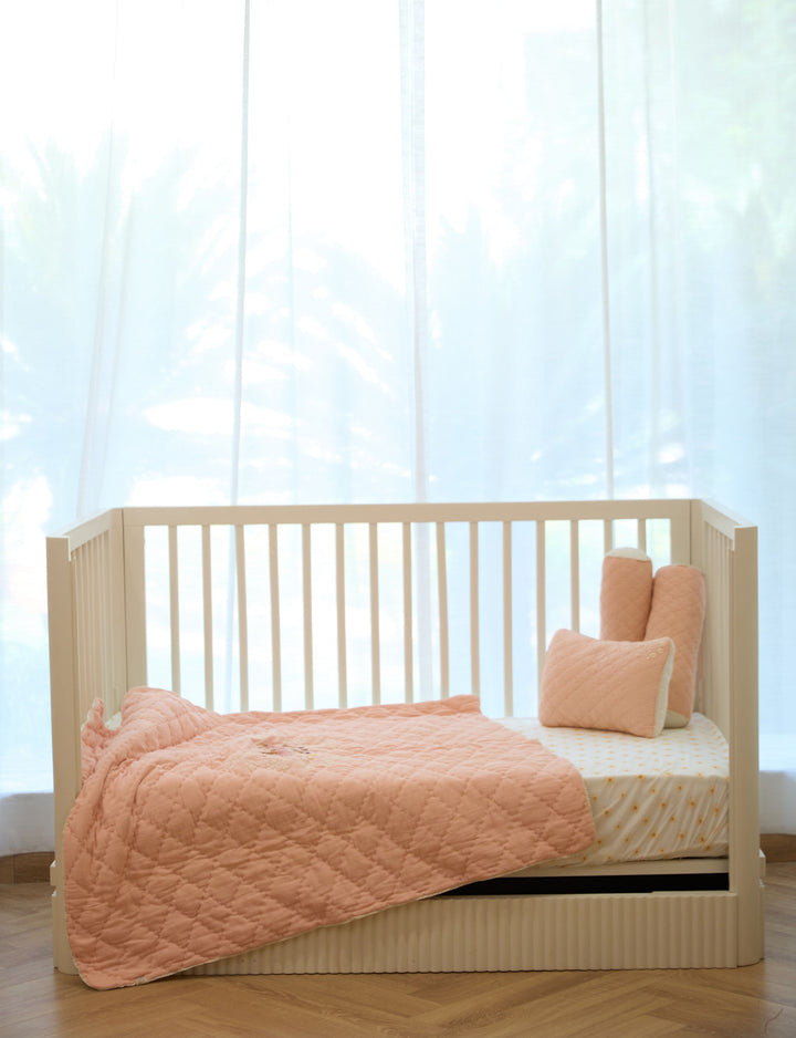 Baby Jalebi The Arcadia Crib - White